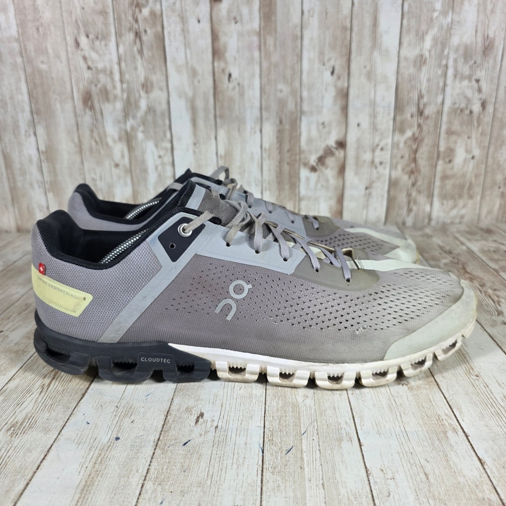 On‎ CloudTec Running Shoes Lightweight Athletic Sneakers Gray Men's 13
